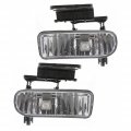 Chevy Tahoe 2000-2006 Fog Light Assembly Driver And Passenger Side Pair Replacement For Gm2592113 Gm2593113 10368476 10368477 