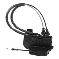 Rear Right Passenger Side Power Door Lock Actuator Motor With Cable For Hyundai Santa Fe 2009-2012 Latch Assembly Black 