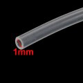 Uxcell 1mm X 2mm High Temperature Resistant Flexible Silicone Tube Pipe 9 Meters Length