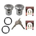 Grabote 2025 New Dl15800 Dl15802 Dlk2 Dlk3 Door Lock Cylinder With Keys For Buick Riviera 1963-1965 1971-1973 1977-1980 