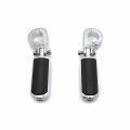 Xkh- Skull Chrome Streamliner Footpeg Kit 1 4 Mount Compatiable With Gl1800 Vt750 Shadow P N Mt216-055 216-093-cd