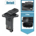 Mass Airflow Sensor For Mazda Cx-9 Cx-5 Cx-3 3 6 Mx-5 Miata 1525a031 Pe01-13-215 E5t62271 Plastic Black 5 Pins Maf