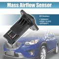 Mass Airflow Sensor For Mazda Cx-9 Cx-5 Cx-3 3 6 Mx-5 Miata 1525a031 Pe01-13-215 E5t62271 Plastic Black 5 Pins Maf