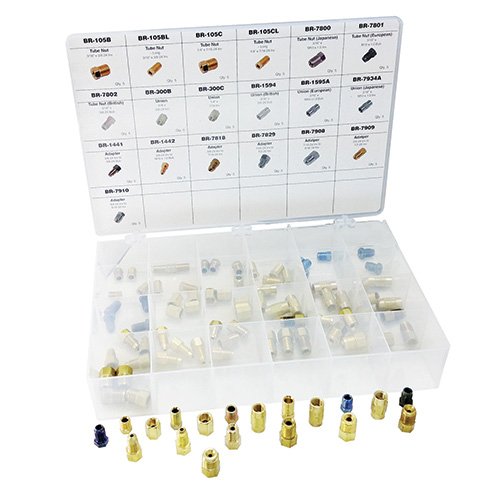 Atd Tools 39361 95-piece Brake Line Fittings Assortment