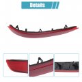 X Autohaux Car Left Driver Side Rear Bumper Reflector Strip For Chevrolet Equinox 2018 2019 2020 2021 2022 84306358