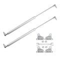 2 Pcs 20inch 45lb 200n Silver Tone Lift Supports Struts Shocks Gas Spring With Wrench Universal For Rv Car Truck Boat 