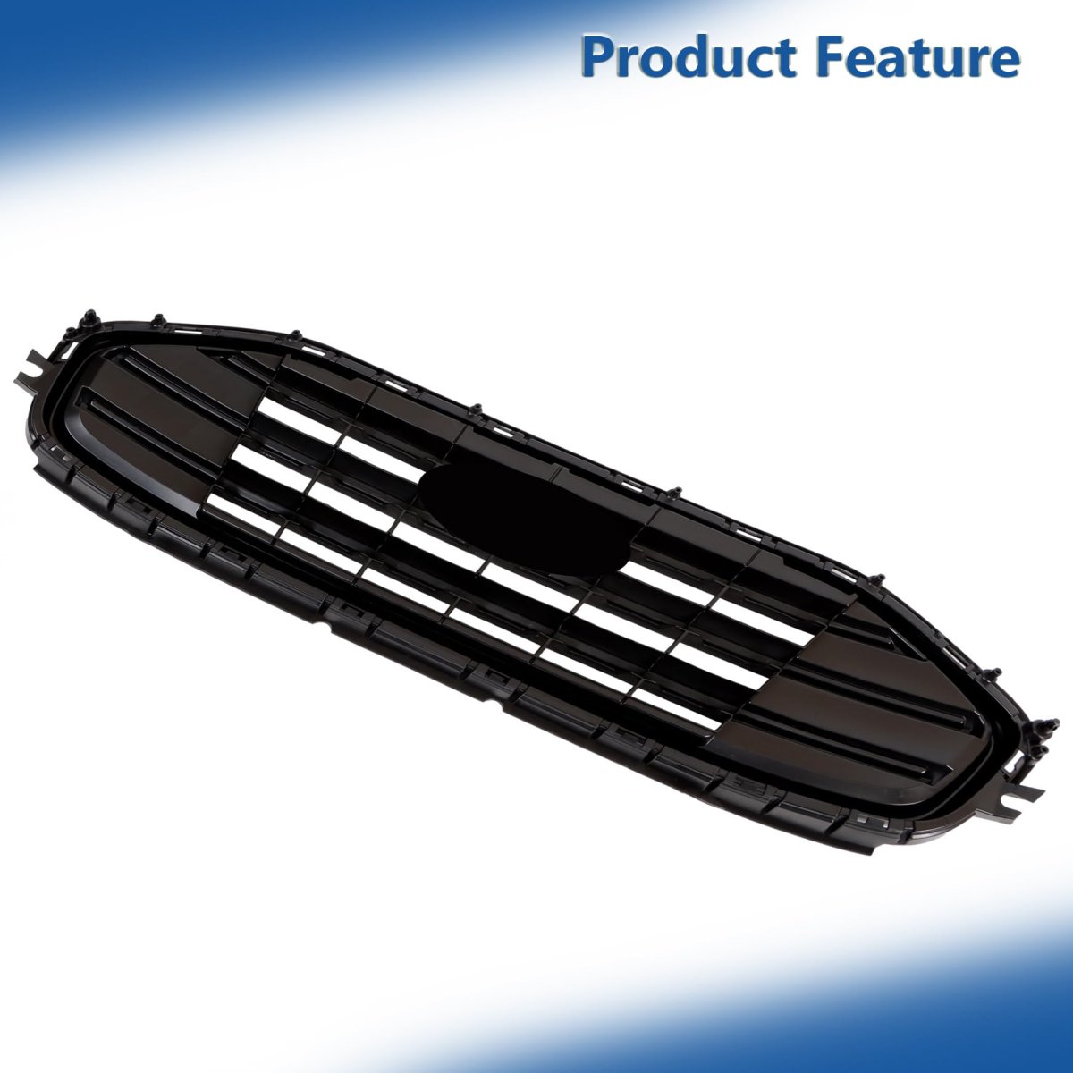 Front Grille Upper Black Mesh Style Replacement For Transit Connect 2019-2023