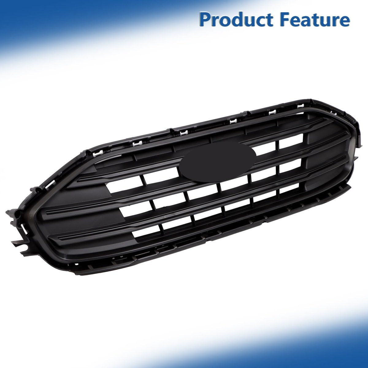 Front Grille Upper Black Mesh Style Replacement For Transit Connect 2019-2023