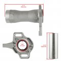 Caltric Rear Axle Bearing Carrier Compatible With Yamaha Yfz450 2004 2005 Housing Hub