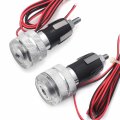 Universal Silver Led Turn Signal Light Grip Bar End Side Marker Indicator For 7 8 In 22mm Handlebar Xh5034-sr