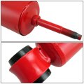 Dna Motoring Compatible With Ford E-series Super Duty Red Powder Coated Mild Steel Front Gas Shock Absorber