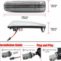 300zx Dynamic Led Side Marker Turn Singal Light Assembly For Jdm 1990-1996 Ni-ssan Z32 Turbo Base 2 Lh Rh Driver Passenger Euro