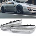 300zx Dynamic Led Side Marker Turn Singal Light Assembly For Jdm 1990-1996 Ni-ssan Z32 Turbo Base 2 Lh Rh Driver Passenger Euro