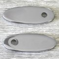 Chrome Mirror Block Off Plates For Suzuki Hayabusa 1999-2020 