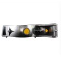 Ford Bronco 1992 93 94 95 1996 Turn Signal Lights Driver And Passenger Side Pair Front Amber Lens Housing Below Headlight 