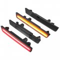 Led Side Marker Light 68195788ab Front Rear Turn Signal Lamps For Dodge Challenger 2015 2020 Black Lens Amber Red 2 Pair 