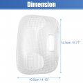 X Autohaux F67z-13783-aa Dome Light Lens Map Lamp Ford For Ranger 1993-2003 Inside Overhead Cover Interior Ceiling