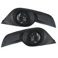 1 Pair Front Fog Lights Replacement For Altima 2013-2015 Left And Right Side With Bezel Switch Ni2592122 Ni2593122 