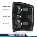 Pit66 Tail Lights Assembly For Chevy Silverado 1500 2500 Hd 2016-2019 Fit Gmc Sierra 3500 Rear Light Lamp Drive Passenger