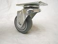 3 X 1-1 4 Swivel Caster Thermoplastic Soft Rubber Non-marking Wheel 
