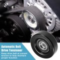Uxcell Drive Belt Tensioner Assembly Accessory Idler Pulley Tightener No 1753077e00 For Suzuki Sx4 2007-2009 Black Metal
