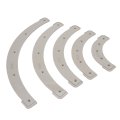 5pcs Router Radius Templates Round Corner Jigs Plastic Template Set With Removable For Woodworking Cabinet Edges