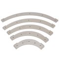 5pcs Router Radius Templates Round Corner Jigs Plastic Template Set With Removable For Woodworking Cabinet Edges