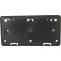 Front License Plate Bracket For Toyota Sequoia 2008 To 2017 Textured Black Plastic Replaces 521140c010 And To1068138 