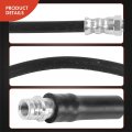 A-premium Front Driver Or Passenger Brake Hydraulic Hose Compatible With Select Audi Models Tt Quattro 2004 2005 2006 3 2l
