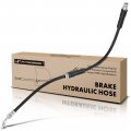 A-premium Front Driver Or Passenger Brake Hydraulic Hose Compatible With Select Audi Models Tt Quattro 2004 2005 2006 3 2l