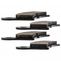 Niche Brake Pad Set For Harley-davidson Tri Glide Ultra Classic Street Trike 41854-08 83911-09b Complete Organic