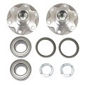 2pcs Front Wheel Hubs Bearings With Seal For Toyota 4 Runner Sequoia Tundra Tacoma 1996-2007 710571 Nt517011