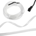 4 Meter 13ft Neon El Wire String Strip Ice Blue Cold Light Glow With Cigarette Lighter For Car Interior Decoration