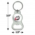 Graphics More Minnesota State University Moorhead Primary Logo Keychain With Bottle Cap Opener