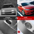 5x4 Wheel Spacers 1 In Hubcentric Adapters For Ford Mustang 2015 To 2019 70 5mm Bore With 14x1 5 Threaded Studs And Nuts 2