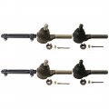 A-partrix 6x Inner And Outer Tie Rods Rod End Adjusting Sleeve Replacement Fits Plymouth Barracuda 1970-1974 Belvedere 