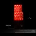 Compatible With Chevy Silverado Gmt800 4pc Pair Of Black Clear Corner Headlight Smoked Lens Led Tail Light