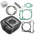 Caltric Cylinder Kit Compatible With Yamaha Kodiak 400 Yfm400fw 4x4 Yfm400 1993 1994 1995 1996 1997 1998 1999