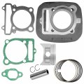 Caltric Cylinder Kit Compatible With Yamaha Kodiak 400 Yfm400fw 4x4 Yfm400 1993 1994 1995 1996 1997 1998 1999