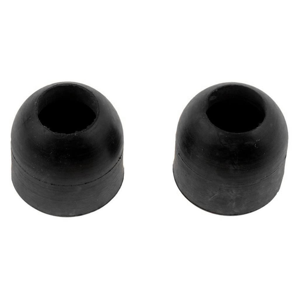 Tailgate Stop Bumpers For Jeep Cherokee 1997 1998 1999 2000 2001 Rubber Press On Replacement 55254847 Black Standard Style