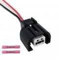 Ibvibv A C Ac Compressor Control Valve Plug Cv Wiring Harness Connector For Kia 977233r000 Vs12e Vs14e Vs16e Vs18e 