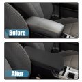 X Autohaux Armrest Center Console Lid Cover Replacement For Ford Flex 2013 2014 2015 2016 2017 2018 2019 Fa8z-7406024-ab Black