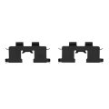 Rear Disc Brake Hardware Set For Kia Sportage 2005 2006 2007 2008 2009 2010 Alx-pau-df-340-03003-cla8 Black Standard 