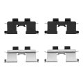 Rear Disc Brake Hardware Set For Kia Sportage 2005 2006 2007 2008 2009 2010 Alx-pau-df-340-03003-cla8 Black Standard