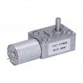 Qyebavge Turbo Worm Geared Motor Self-locking Metal Dc 12v 10rpm Accessory For Diy 4632-370 