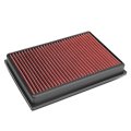 Dna Motoring Afpn-223-rd Washable Drop In Panel Air Filter Enhance Engine Performance Power Acceleration Improve For 13-20 