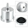 X Autohaux Car Handbrake Oil Tank Universal Racing Hydraulic Drift Hand Brake For Fluid Reservoir E-brake Silver Tone