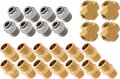 Vixen Air Set Of Fittings For Eight 1 2 Npt Valves With 50 Feet 3 8 Od Line And Hose Cutter Vxk1220h