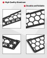 Aluminum Air Intake Cover Grill For Polaris Rzr Xp 1000 And 4 2014 2023 Black Metal Mesh Engine Side Vent Inlet Protection