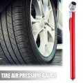 X Autohaux 2pcs 10-100psi Dual Head Stainless Steel Truck Pen Tyre Tire Air Pressure Gauge Grip For Bike Atv Car Suv Large